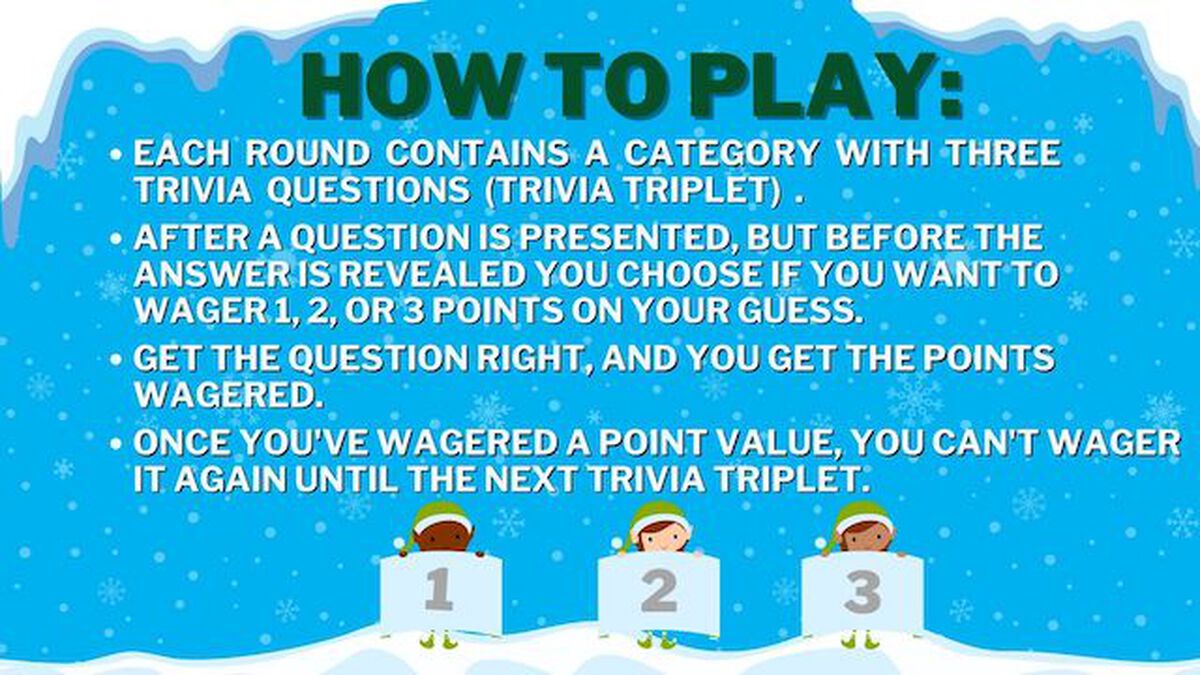 Trivia Triplets: Christmas Edition image number null